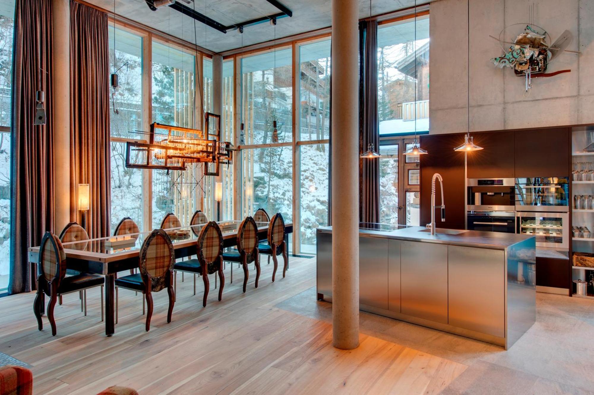 Luxury Loft By Heinz Julen Apartment Zermatt Luaran gambar